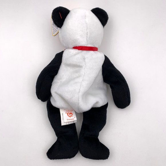 Ty Beanie Baby Babies Fortune the Panda Bear Plush 1998 - Picture 4 of 5